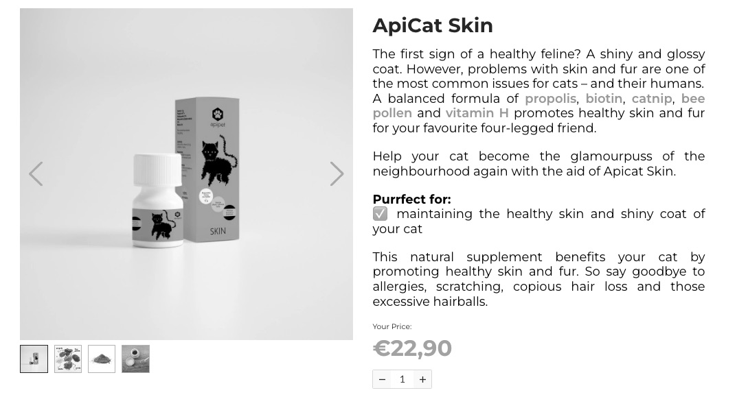 Apipet product description